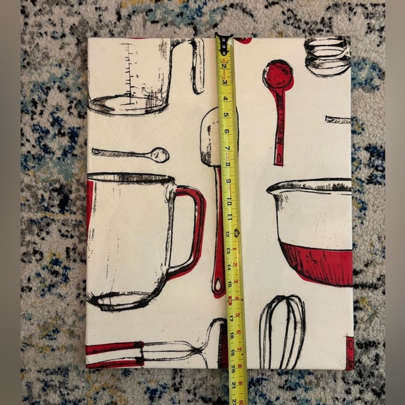 Modern Kitchen Utensil Canvas Art Set - Picture 6 of 7